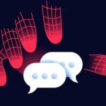 Apple logo with data privacy symbols representing AI regulation and user safety.