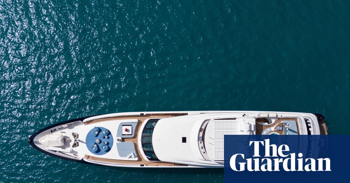 Luxurious superyacht used for rehabilitation services off the Australian coast