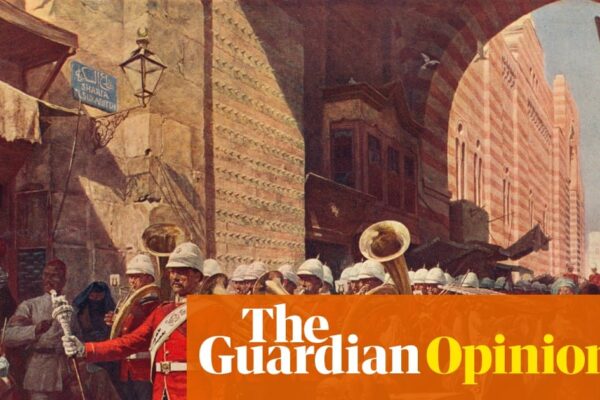 A-level students discussing colonial history in a classroom setting.