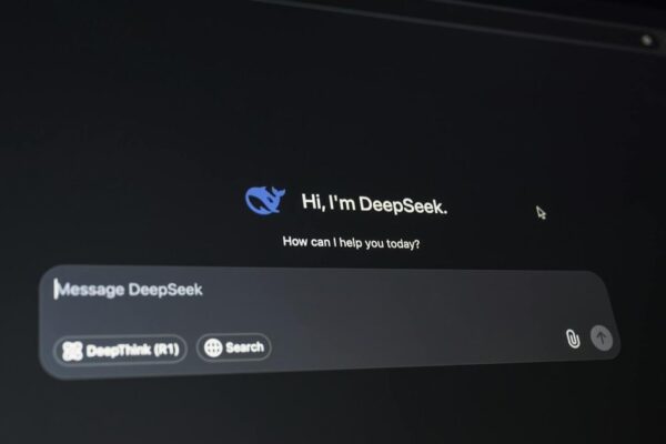 DeepSeek's AI model demonstration on Huawei chips showcasing advanced technology