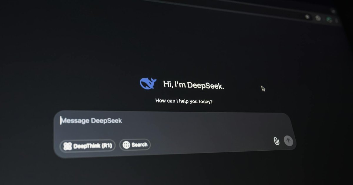 DeepSeek's AI model demonstration on Huawei chips showcasing advanced technology