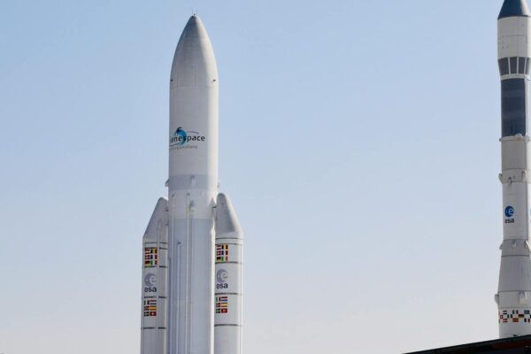 A map highlighting Hezbollah's rocket strike locations in the Middle East.