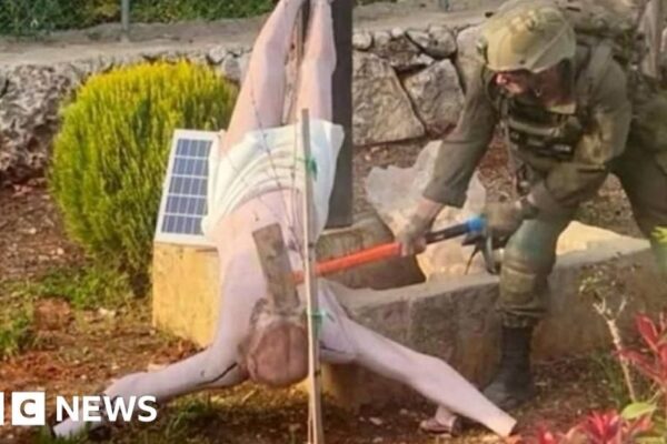 Israeli Soldiers Face Consequences for Vandalizing Jesus Statue