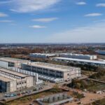 Illustration of machine learning technology impacting greenhouse gas emissions