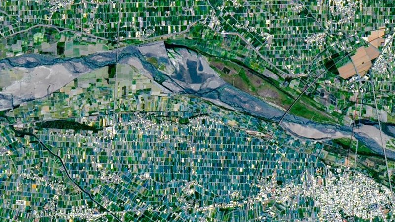 An Agricultural Mosaic in Taiwan