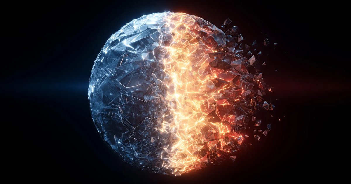 An abstract representation of quantum materials showcasing innovation in academic research.