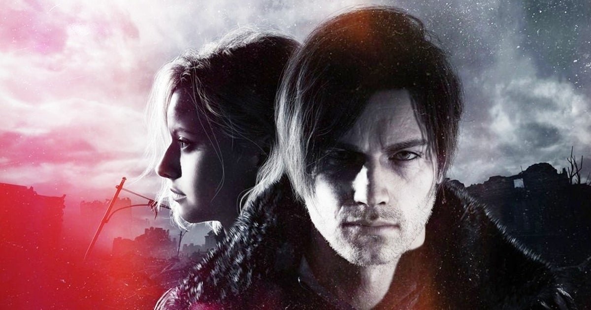 Key art for Resident Evil Requiem featuring Leon and Grace, hinting at new game modes.