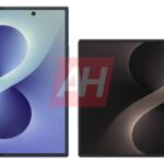 Samsung Unpacked event announcement with smartphones displayed