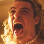 Noah Centineo as Ken in the Street Fighter film, showcasing his intense expression.