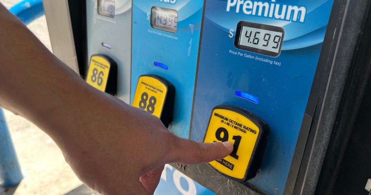 A tribal gas station sign showcasing fuel prices and convenience store offerings.